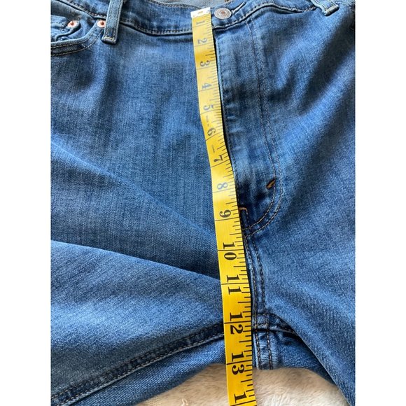 Levi's Men's 541 Sz 42 straight leg Denim Jeans Medium wash Stretch Short - Picture 10 of 11